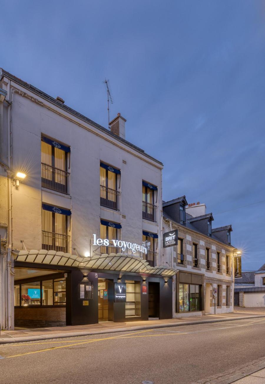Brit Hotel Les Voyageurs Loudéac Esterno foto
